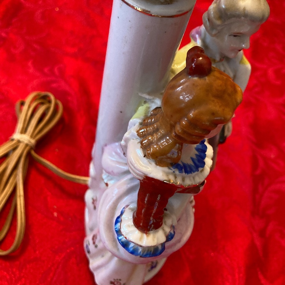 Vintage King Louie and Antonette Lamp - Picture 4 of 16